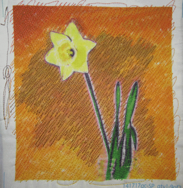 daffodil-partial-quilting