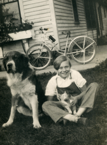 Marion-Schwerman-Buster-and-kittens-smaller